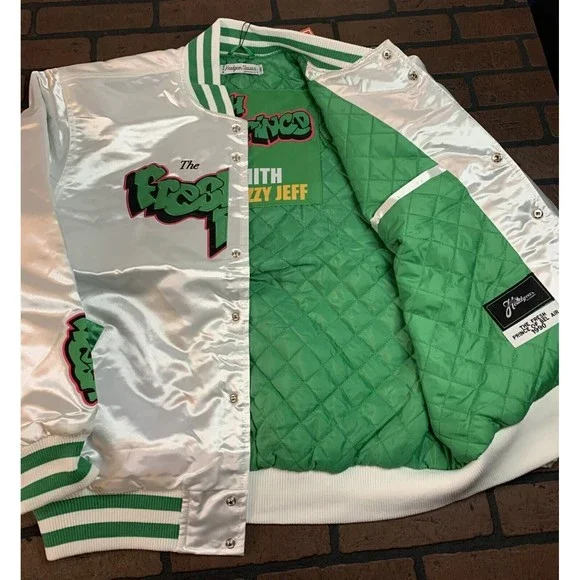 FRESH PRINCE OF BEL-AIR Headgear Classics White Streetwear Jacket~Never Worn~ XL